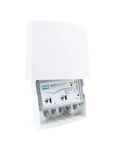 Amplificatore D'antenna FRACARRO MAP3IU LTE700 – 1 Ingresso UHF, 30dB, Filtro 694 MHz, Alimentatore Incluso