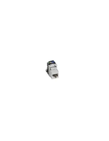 Connettore RJ45 Keystone Cat6 UTP BTICINO C9079KC6 – Per Cavi U/UTP 22-24 AWG, Connessione Senza Attrezzi, Colore Nero