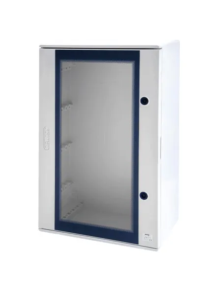 Distributore Multimediale Intratec IP40 – Incasso 346x592x92 Mm, Bianco RAL 9003, Porta Trasparente