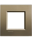 BTicino LNA4802SQ LivingLight - placca 2 moduli square