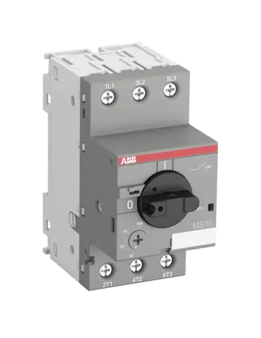 ABB MS116 4,00-6,30 A Interr motorbescherming 50 KA
