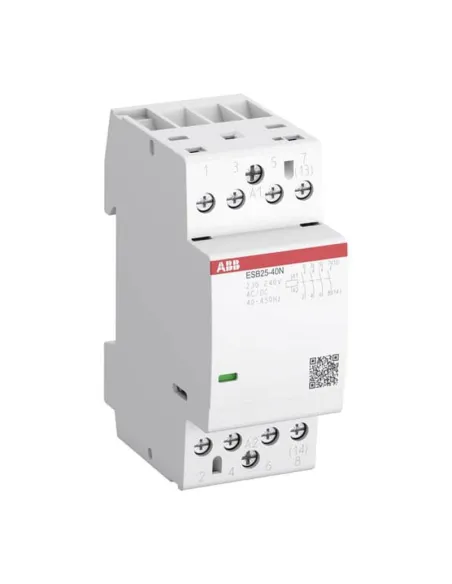 Modular contactor Abb ESB2440 25A 4NO 230 Vac 2 Modules | Elettroclick