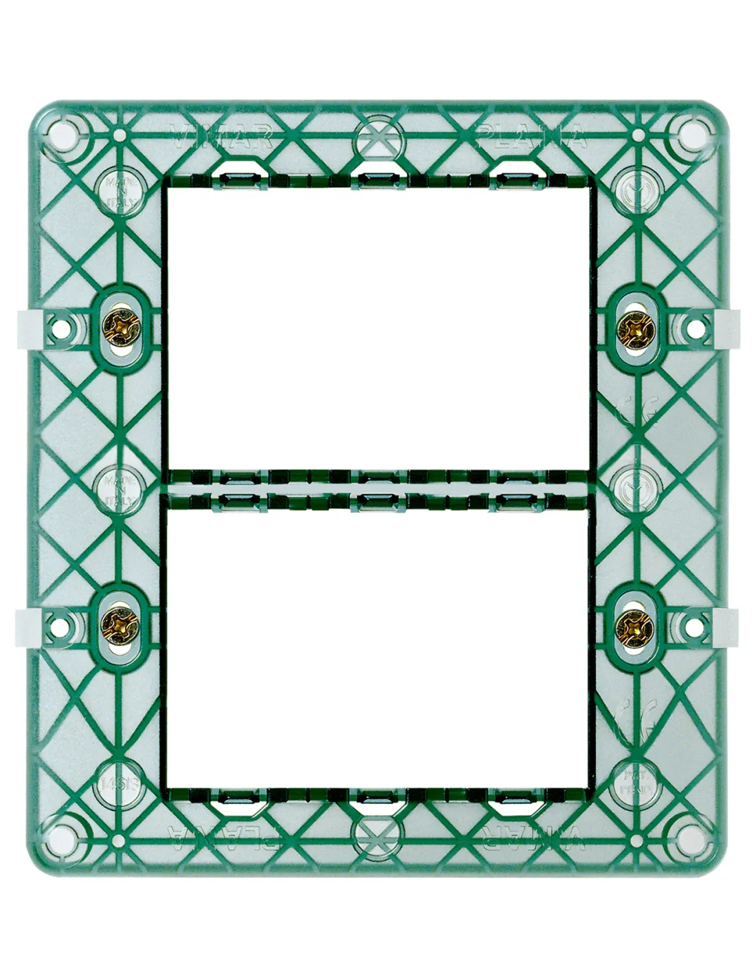 Supporto 6M (3+3) + viti - 14619 Vimar Plana