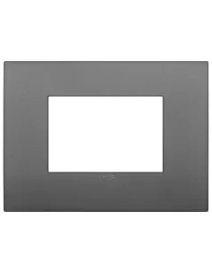 Vimar 19653.72 Arke - placca classic 3 moduli grigio Vimar (image 4) - Elettroclick