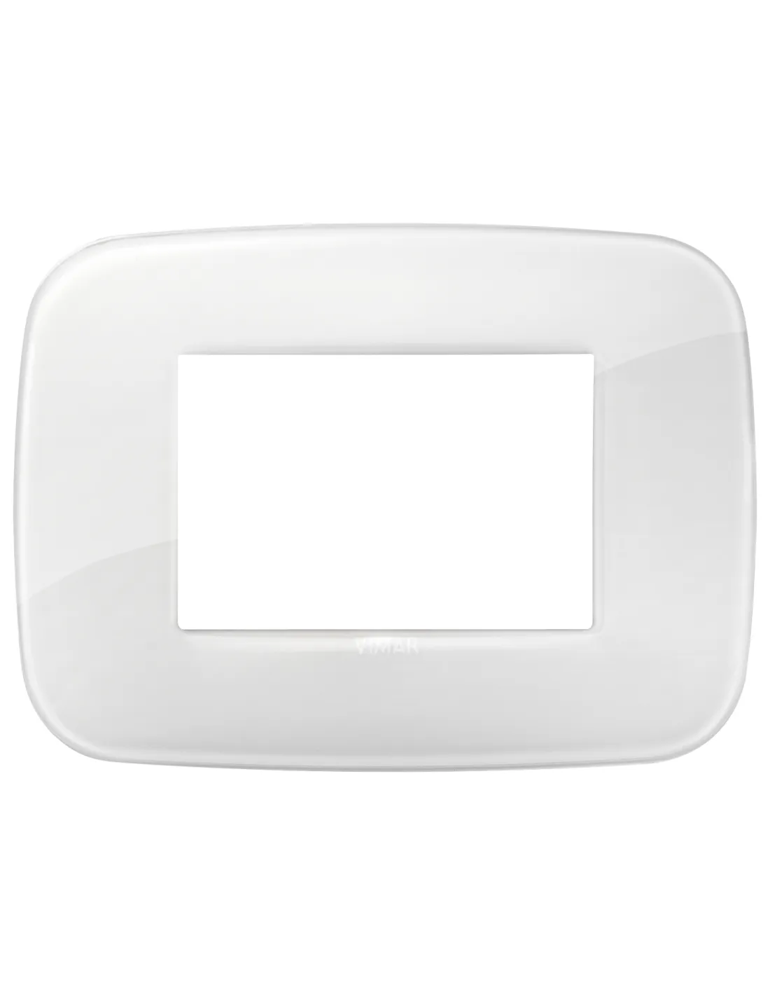Vimar 19683.B66 Arke - Plaque de glace 3 modules, look total | Elettroclick