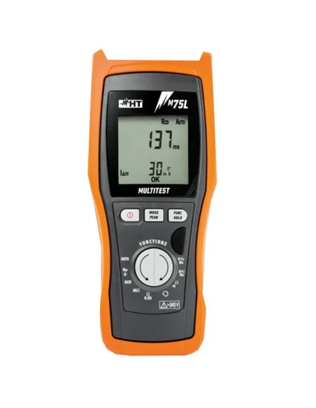 Instrument for safety checks HT Italia CEI 64-8 with TRMS M75L ...