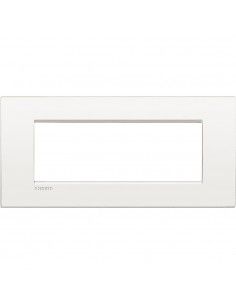 Bticino Livinglight placca AIR 7 moduli bianco puro LNC4807BN-BTI LNC4807BN-BTicino
