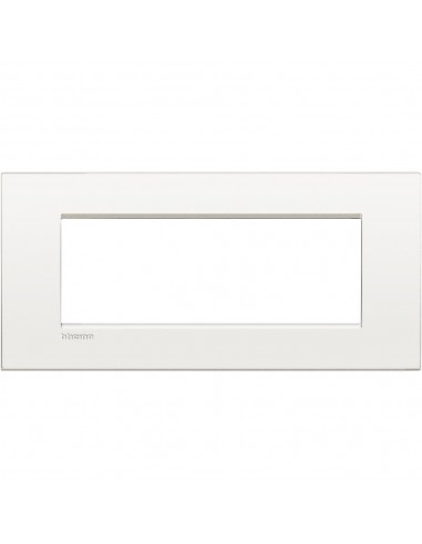 BTicino LNC4807BN LivingLight Air - placca 7 moduli bianco puro