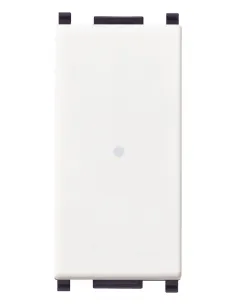 Pulsante 1P NO 10A assiale bianco Vimar - Elettroclick