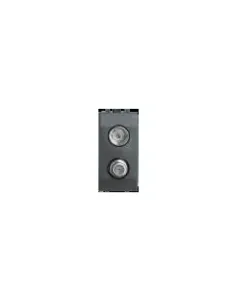FIT 5122611 TX/FI-SOCKET DOP. FF+IECF Compatible TICINO MATIX Fait - Elettroclick