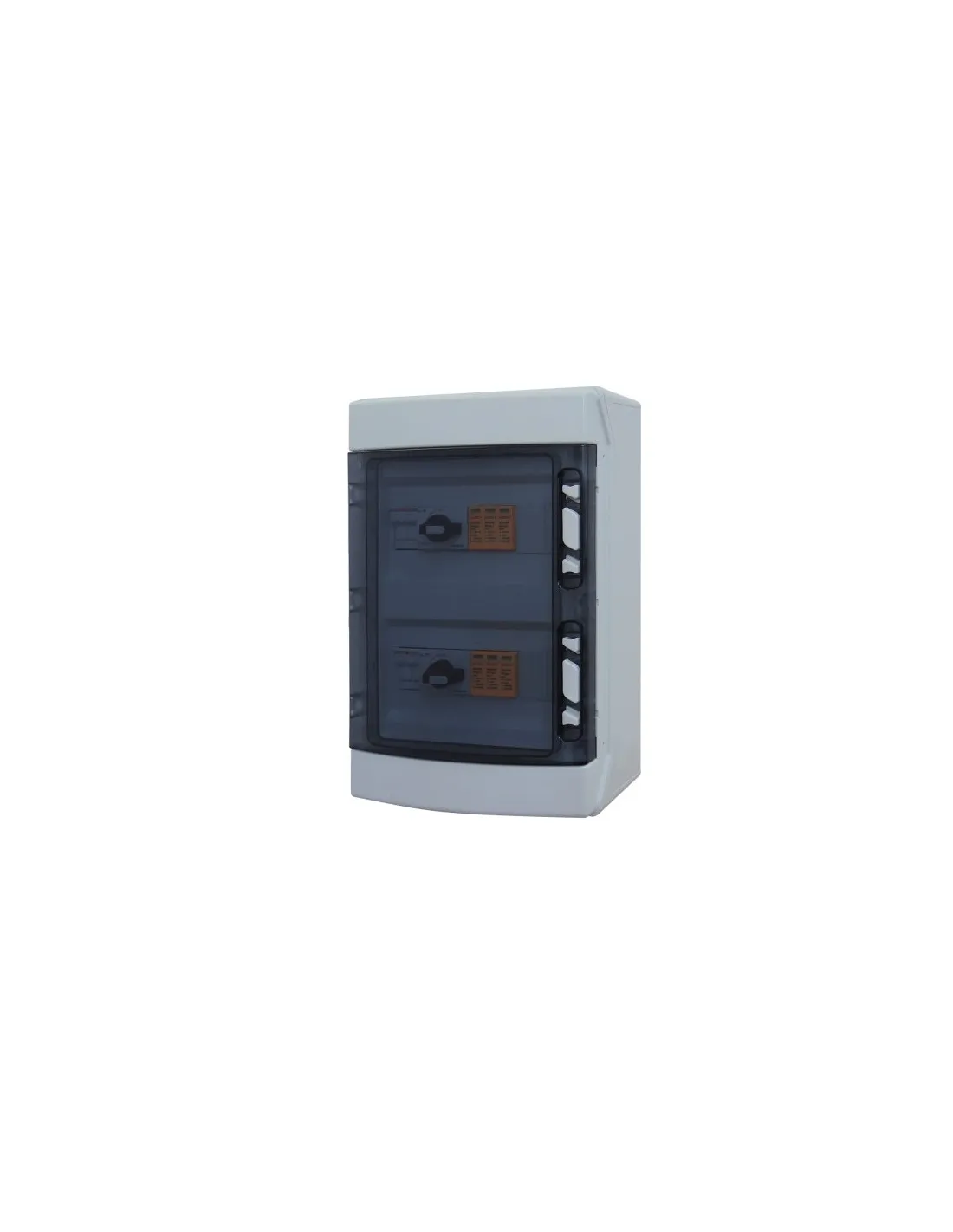 String Electrical Panel 2 SINGLE STRING PANEL FUS+SEZ+SPD 1000VDC IP65 PV-QST2S-1000 | Elettroclick