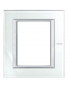 BTicino HA4826VSW Axolute - placca 3+3 moduli colore whice-BTI HA4826VSW-BTicino