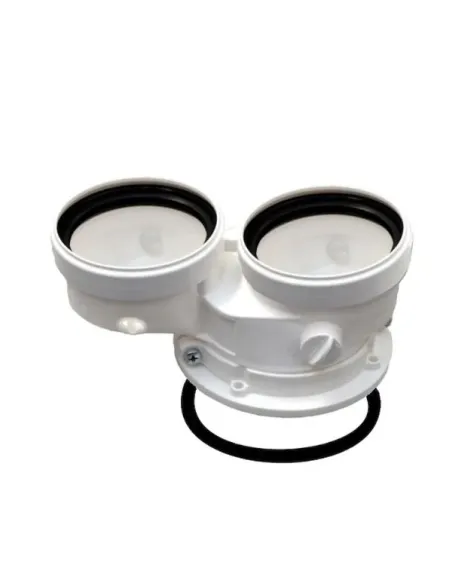 Kit d'échappement à gaz de combustion divisé Ferroli 041082X0 d'origine ...