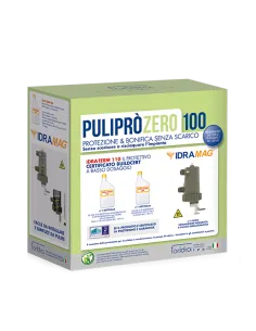 PULIPRÒ ZERO 100 Foridra PULIPTOTZ1 Package – 100 Litre Heating System Cleaning and Protection