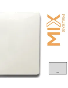 3-Module Blind Plate Matt White Master MIX 21MX803-0