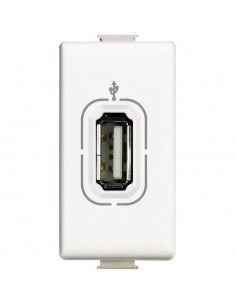 Presa connettore USB Bticino Matix bianca serie AM4285-BTI AM4285-BTicino