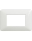 Matix | Bianchi plate in white 3-gang technopolymer