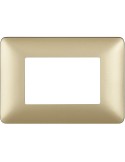 Matix | Metallics plate in gold color 3-place technopolymer