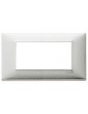 Plane | 4-place brushed aluminum metal plate