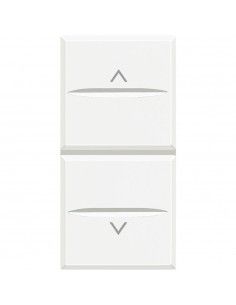 Bticino Axolute Doppio Pulsante Bianco HD4037-BTI HD4037-BTicino