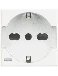 Bticino Axolute Presa Schuko 10/16 Bianco HD4140A16-BTI HD4140A16-BTicino