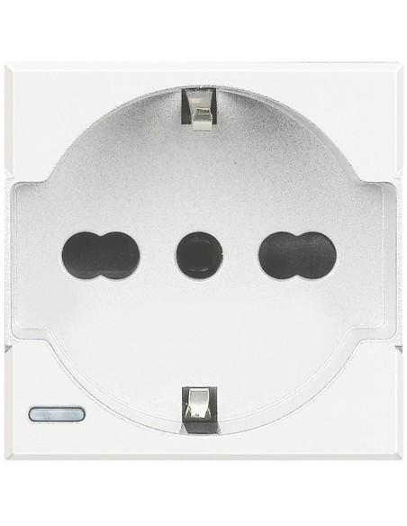 Bticino Axolute Presa Schuko 10/16 Bianco HD4140A16-BTI HD4140A16-BTicino