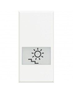 BTicino HD4921LB Axolute - copritasto con simbolo luce scale-BTI HD4921LB-BTicino