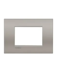 Placca Bticino LivingLight AIR sabbia 3 posti LN4703 LNC4803SB-BTI LNC4803SB-BTicino