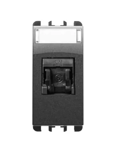 Simon Nea RJ45 category 6 data socket 1 module 10446AC | Elettroclick