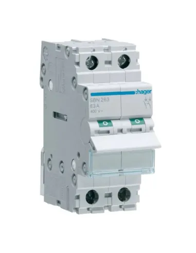 Elektromaterial günstig kaufen - Online Shop - Hager Ausschalter SBN216 2polig 16A