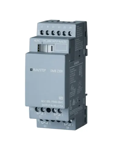 Siemens LOGO! expansion module DM8 230R 6ED10551FB000BA2 | Elettroclick