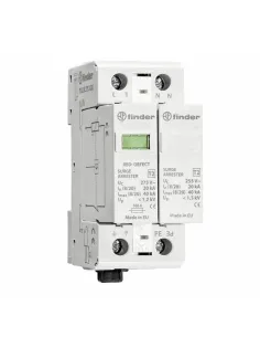 Scaricatore Di Sovratensione 4P 420V AC 20kA – Dispositivo Di Protezione Per Fulmini E Sovratensioni Domestiche, Su Guida DIN, Con Modulo Estraibile