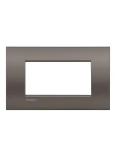 Placca Bticino LivingLight AIR argilla 4 posti LNC4804CY-BTI LNC4804CY-BTicino