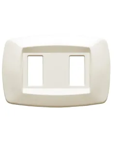 Placca Master modi 2 posti avorio MD282-MST MD282-Master