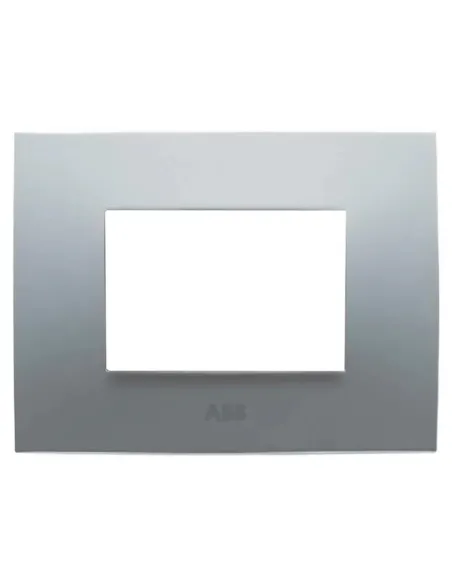 Abb Chiara placca 3 moduli pietra 2CSK0303CH | Elettroclick