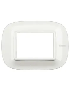 Bticino Axolute Placca 3 Moduli Bianco HB4803HD-BTI HB4803HD-BTicino