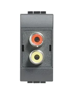 Bticino Livinglight connettore RCA L4269R-BTI L4269R-BTicino