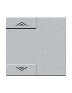 Copritasto Bticino Living con serigrafia su-giù 2 moduli NT4911M2AHN-BTI NT4911M2AHN-BTicino