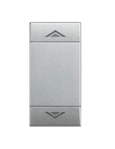 Bticino Livinglight key cover with up-down screen printing, 1mod NT4911AHN-BTI NT4911AHN-BTicino