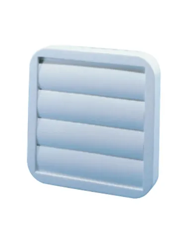Grille Carrée D’aération à Ailettes Mobiles Par Gravité – La Ventilazione, Réf SU1818B
