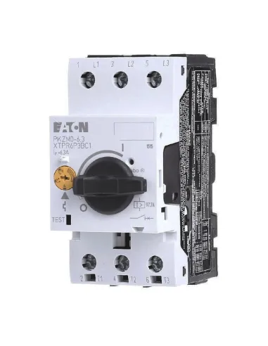 Disjoncteur De Protection Moteur M611 3 Pôles 1NO 1NC - 660V 6.3A - Sécurité Et Démarrage Fiable