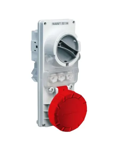 2PZ PRESA INDUSTRIALE VOLANTE ARGO ROSSA 3P+T CEE IP44 - 16A Colore Rosso 71104 82435280
