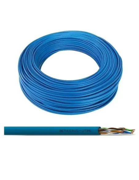 Cavo di rete Patch in Rame Cat. 5e Nero UTP 10 m ICOC U5EB-100-BK