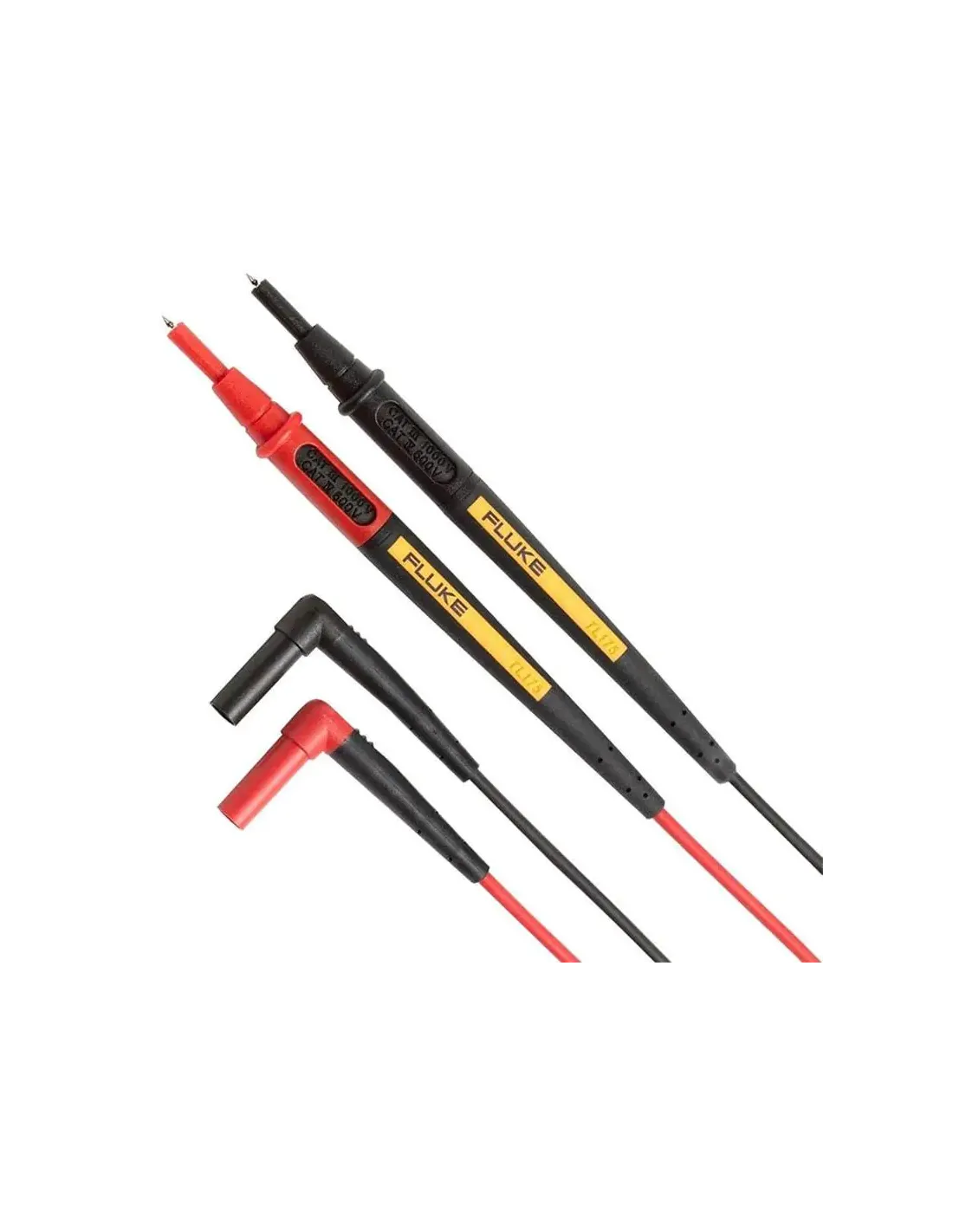 Fluke TL175 TwistGuard-Messleitungen – Einstellbare Länge, Für Multimeter, Schwere Beanspruchung