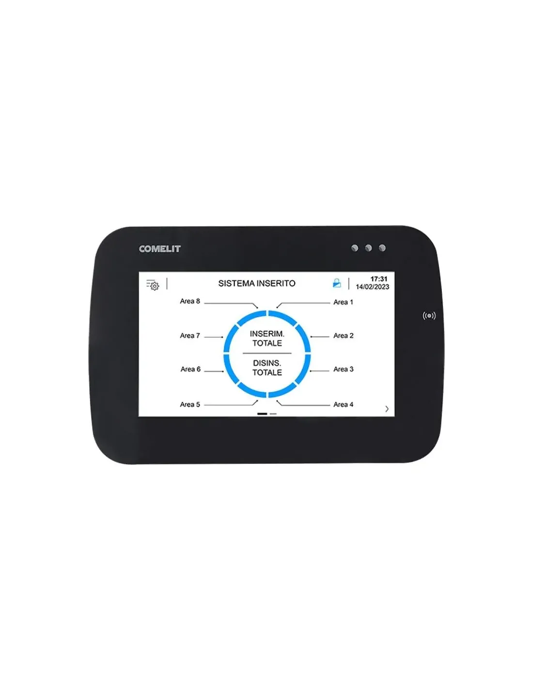 Comelit touch keypad for Vedo 5