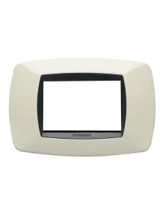 Master Modo 3-module ivory plate 39TC283 Master - Elettroclick
