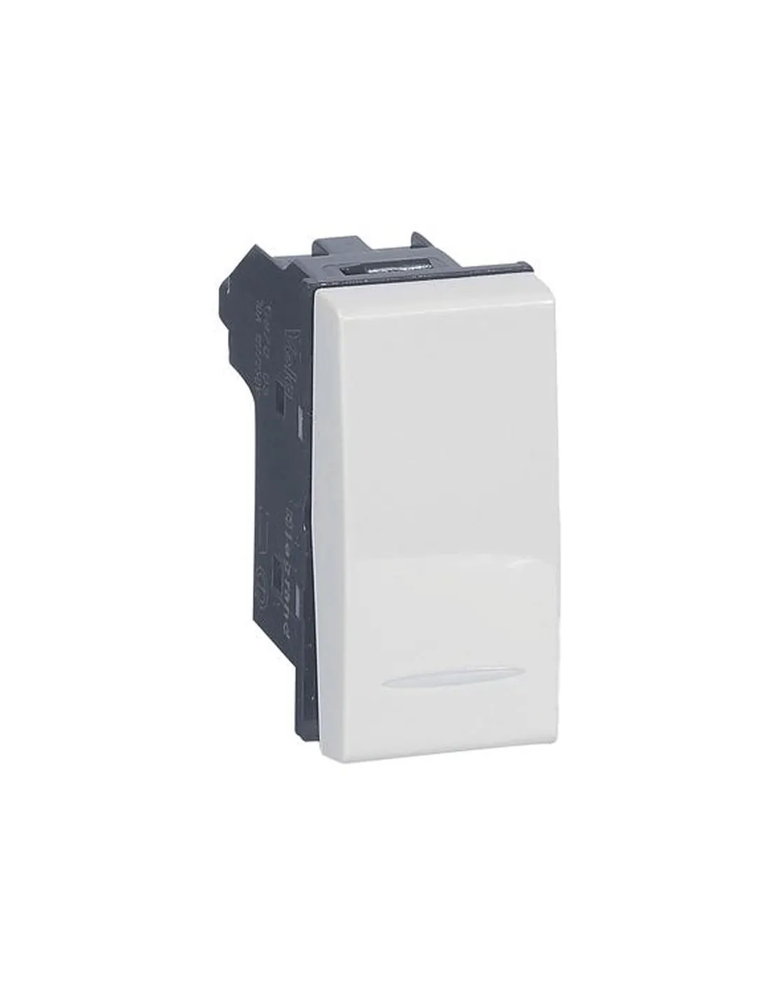 Bianca 687080 Steckdose 2P+T – 10/16A, 2-fach, Weiß, Bipasso