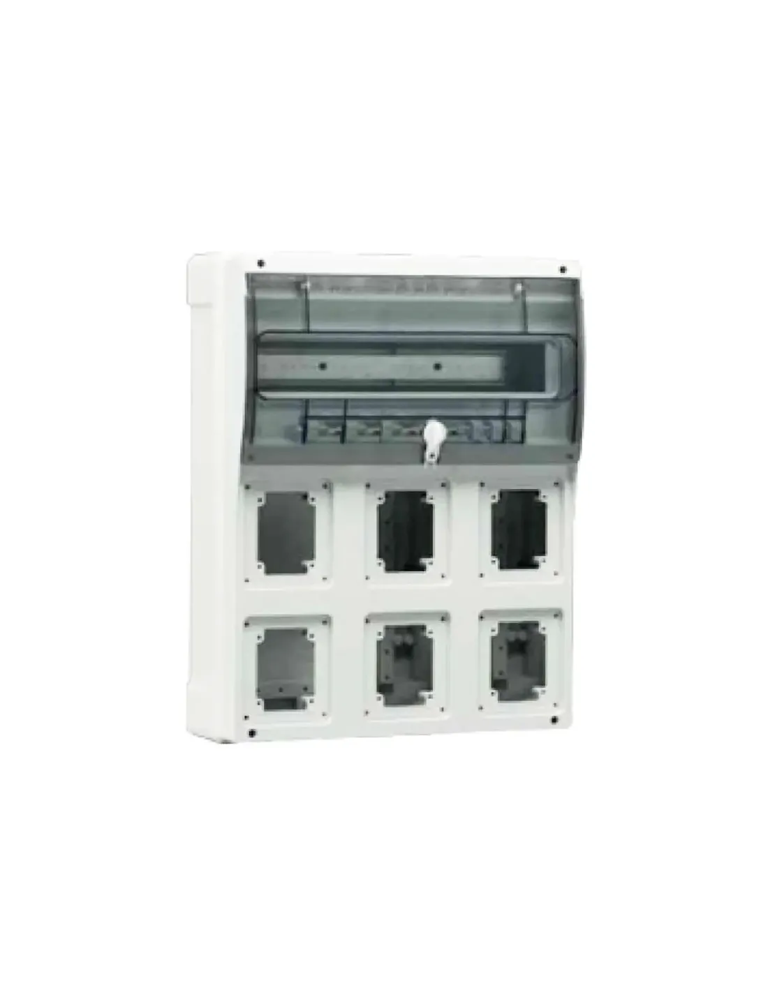 Palazzoli Industrial Panel with 16 modules and 6 fixed CEE sockets ...