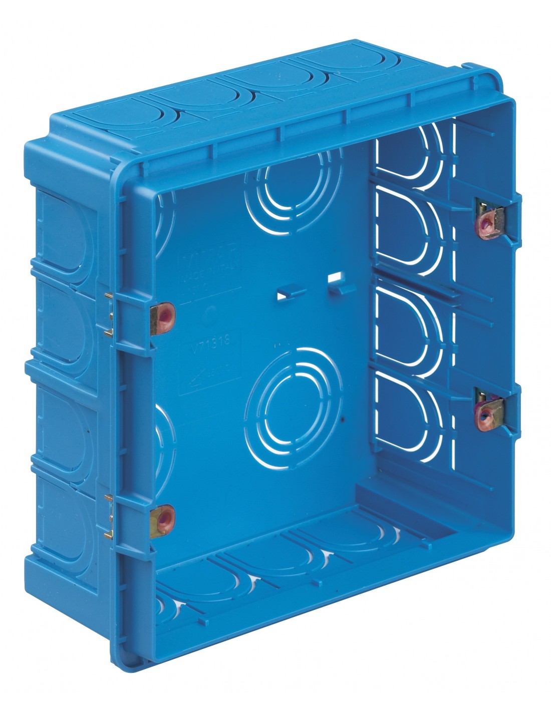 Vimar built-in box rectangular 8 modules light blue V71318 | Elettroclick