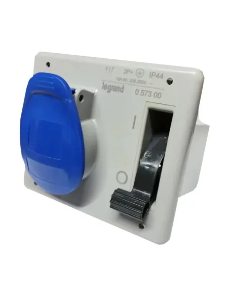 Long Panel Socket Legrand panel interlocked socket 2P+E 2X16A+E 230V IP44 057300